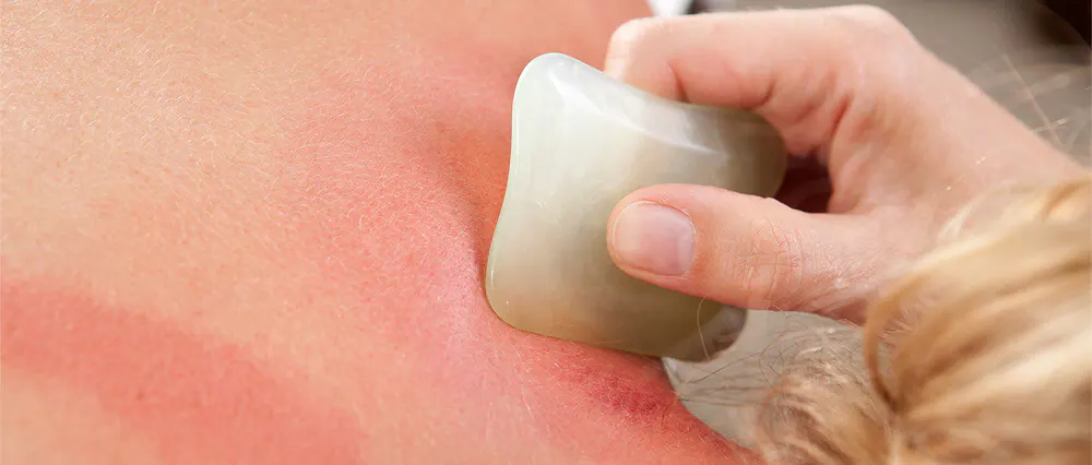 Gua Sha manual technique